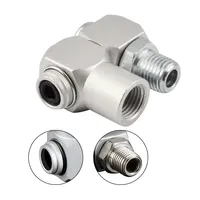 12.5mm Swivel Air Hose Connector Adapter Pneumatic Part Universal Adapter Tools Compressor De Ar Air Compressor Herramientas
