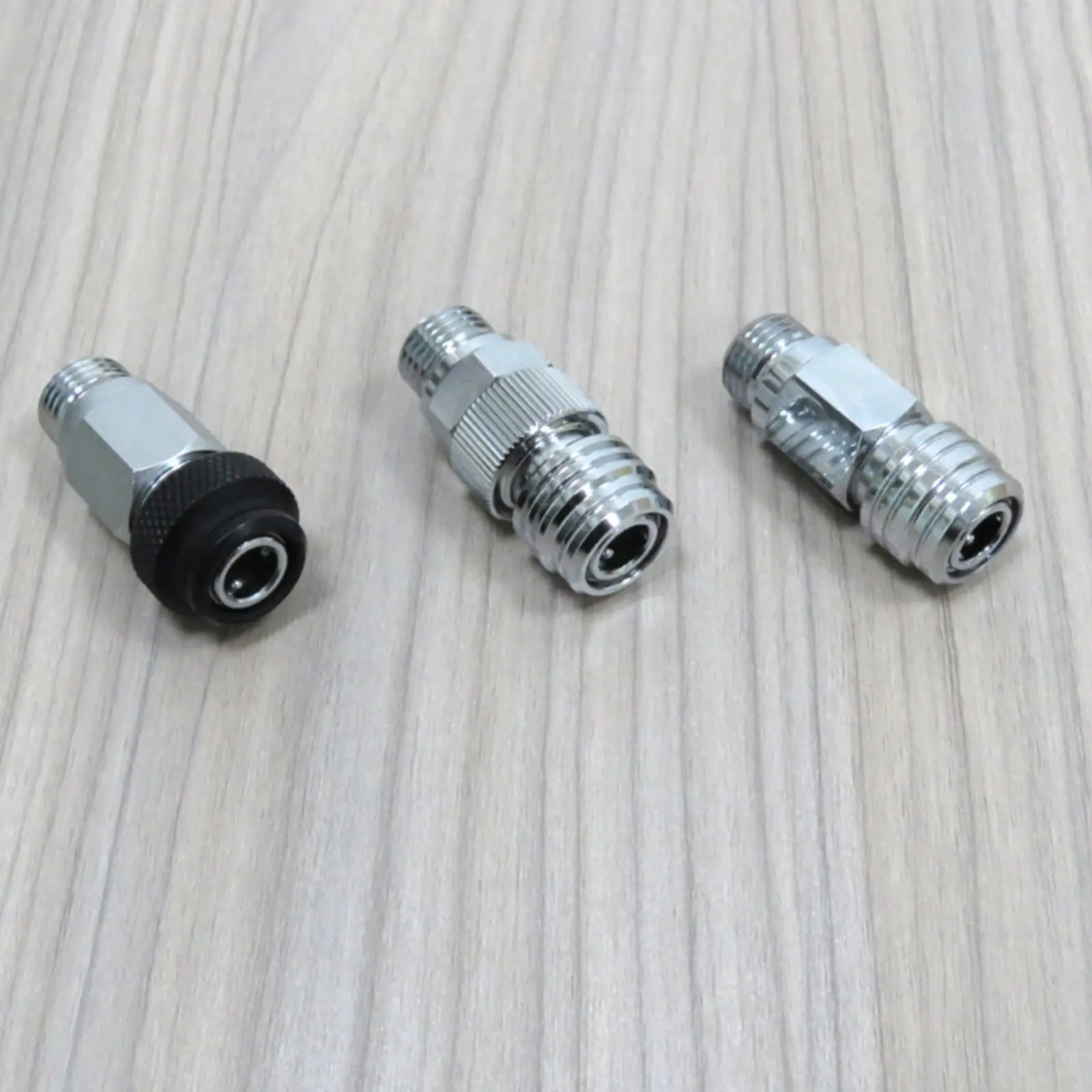 second-stage-quick-disconnect-chromed-brass-regulator-quick-disconnect-fitting-underwater-regulator-adapter-chrome-plated