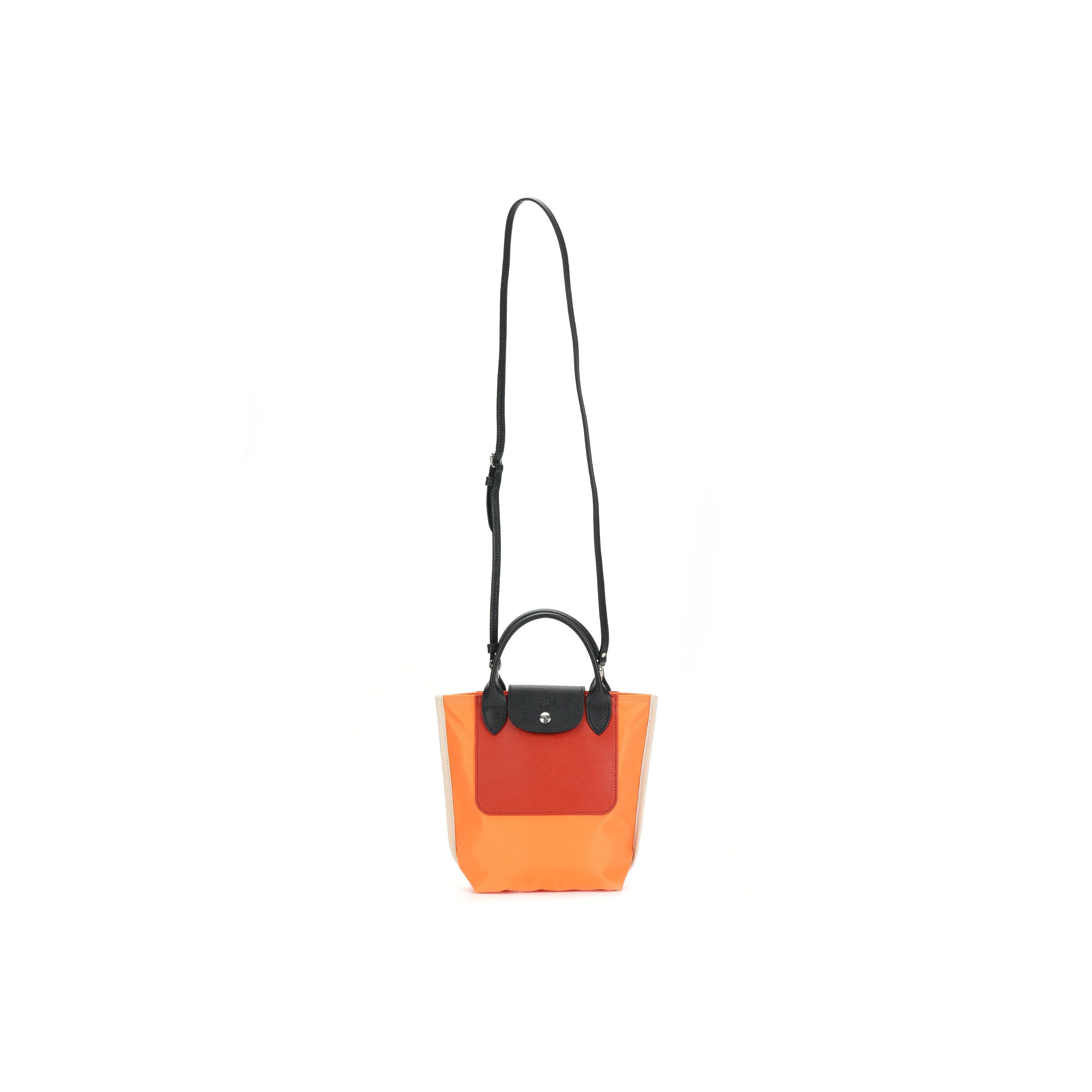 LONGCHAMP Le Pliage Re play Polyamide Canvas Shoulder Bag, Crossbody Bag, Handbag Mini Women's Orange 10263093P34