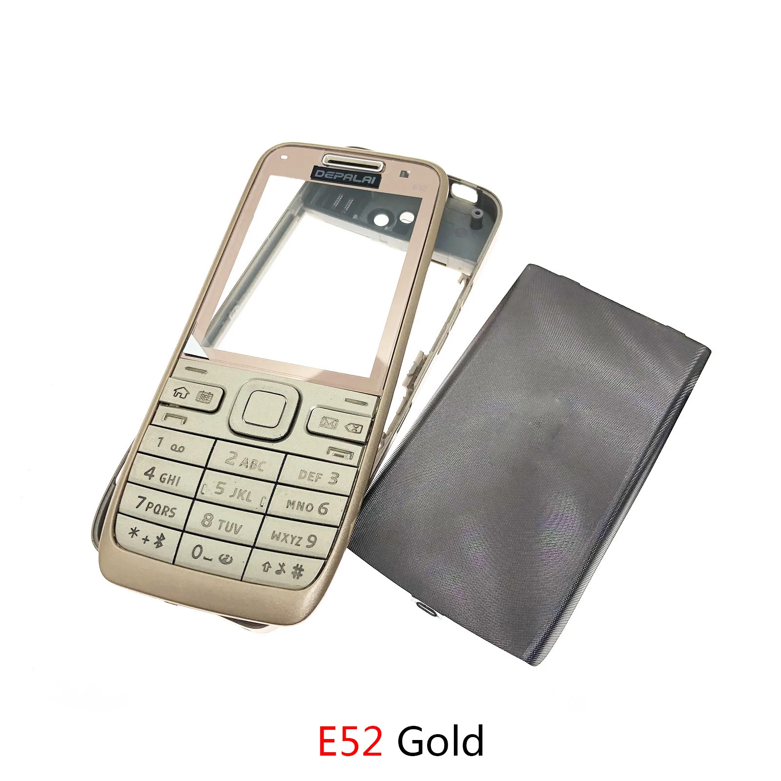 Phone Housing Cover For Nokia E52 Mobile Phone Case E52 case Keypad battery Back Front Faceplate Frame cover