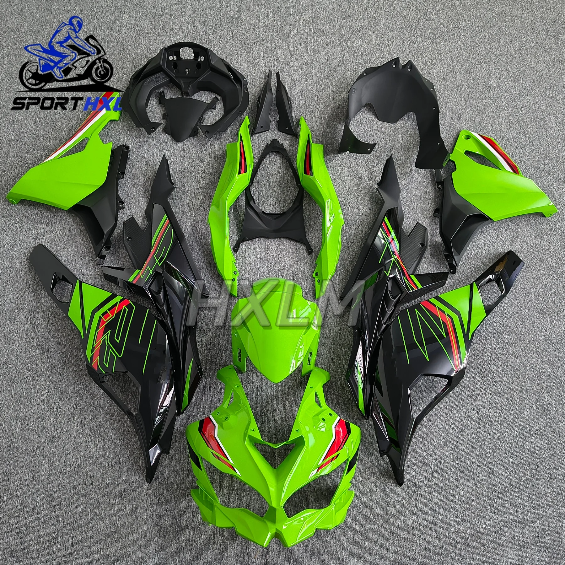 Fit for Kawasaki Ninja Zx25R Zx4R Zx4Rr 2021-2025 Carbon Fiber Paint Plastics Fairing Kit Injection Mold Bodywork Panel Kit 2