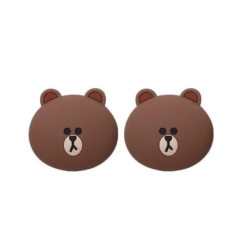 Anime Kawaii Brown Bear Car Decoration Cartoon Sally Choco Cony Doll Car Door Anti-collisione Anti-Scratch Strip forniture regali