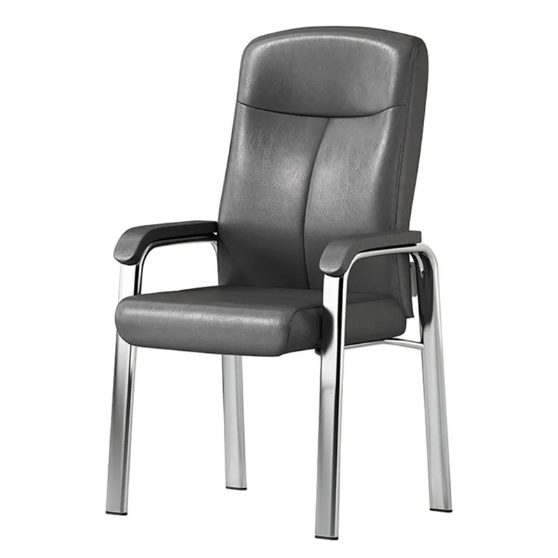 

Meeting PU Leather Frame Metal Frame Conference Office Chair High Quality Guest Chair for Sale