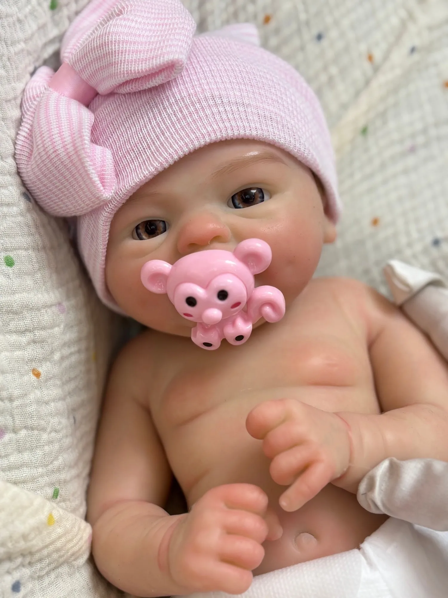 安城ドール 2セットの服付き 13インチ 開口型シリコン ココ ベベ 女の子/男の子 洗える新生児人形 おもちゃ 理想的な贈り物 シリコン製ボディ