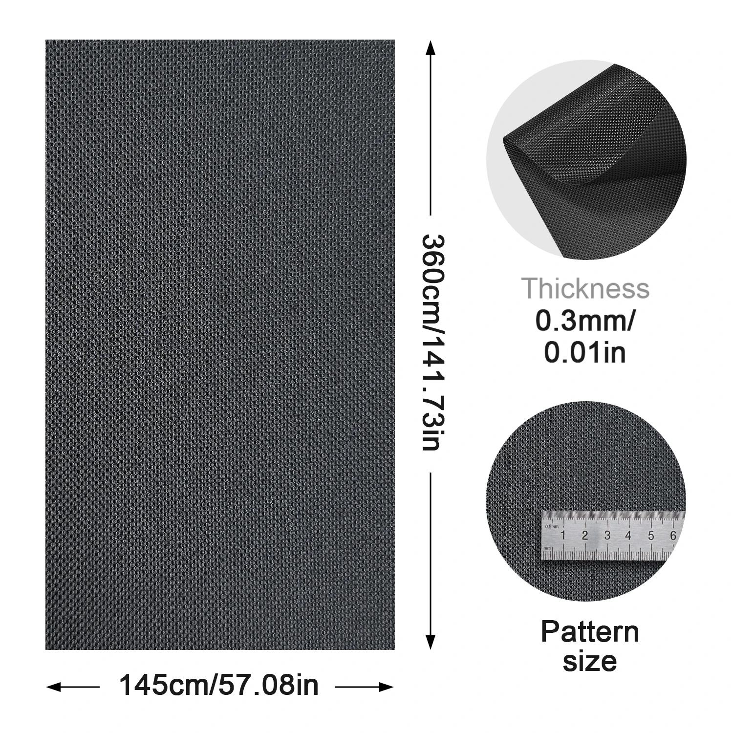 360 x 145 cm, 0,3 mm, 600D, wa – Textile And Sewing Supply Bewertung und Preis