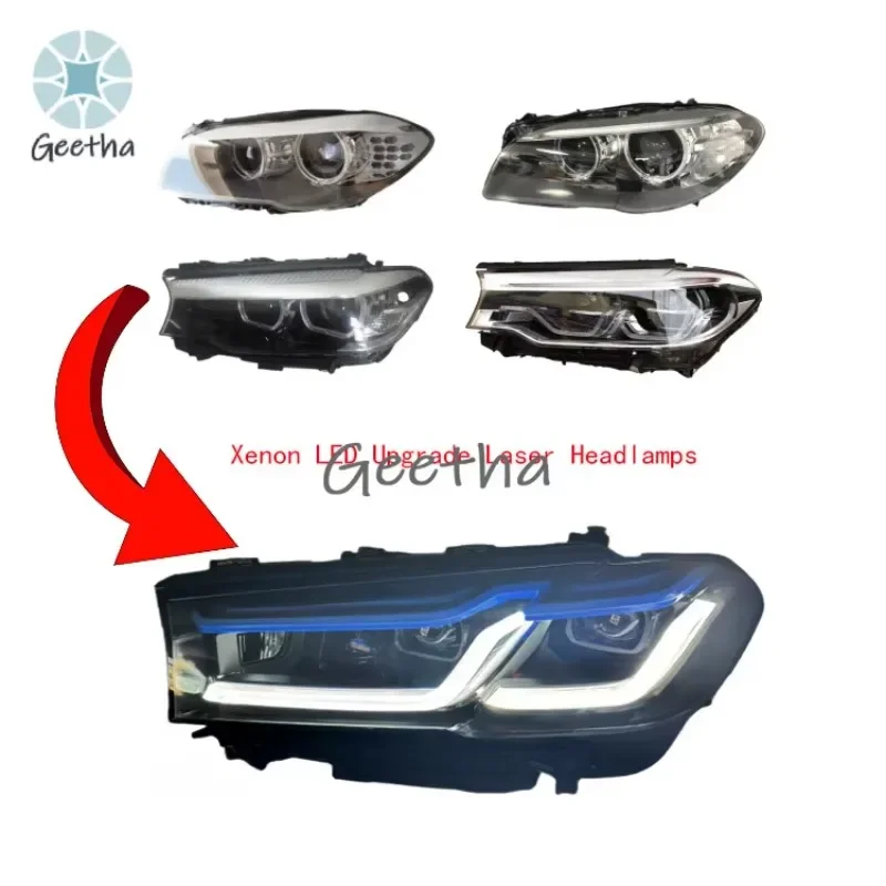 

For New Design F10 F18 G30 G38 Halogen Xenon LED HeadLight Modified Daytime Running HeadLamp Laser HeadLights for BMW 2011-2020