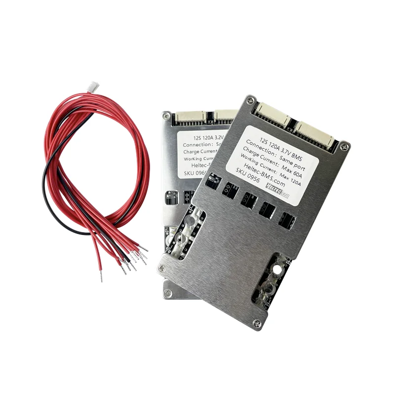 40V BMS 12S 50A 60A 120A 160A 210A 250A Balance Board 3.2V Lifepo4 3.7V 18650 Li-ion Battery Management System PCS