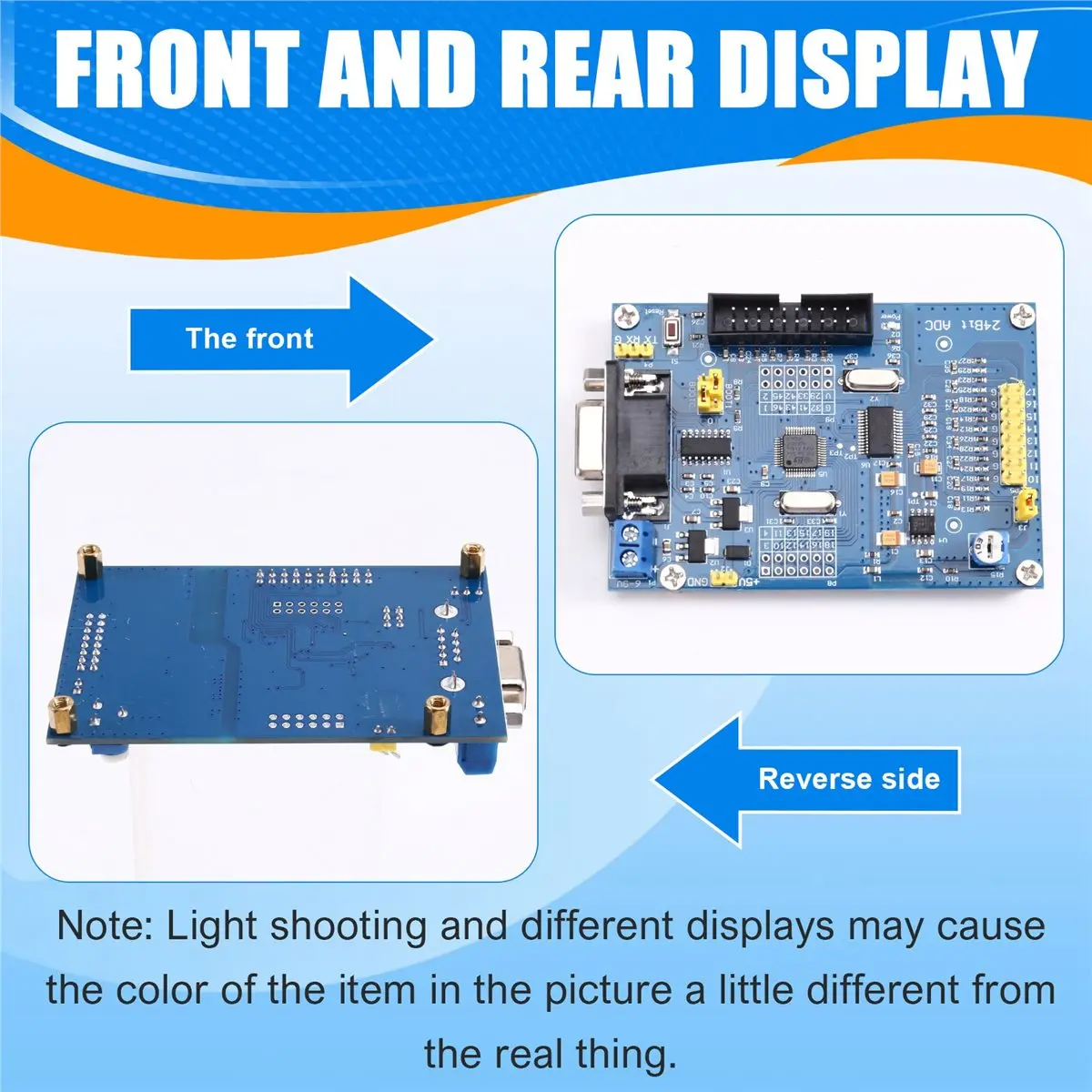 OKgood ADS1256 24-Bit AD High-Precision Acquisition Module 24-Bit ADC STM32F103C8T6 AD Module