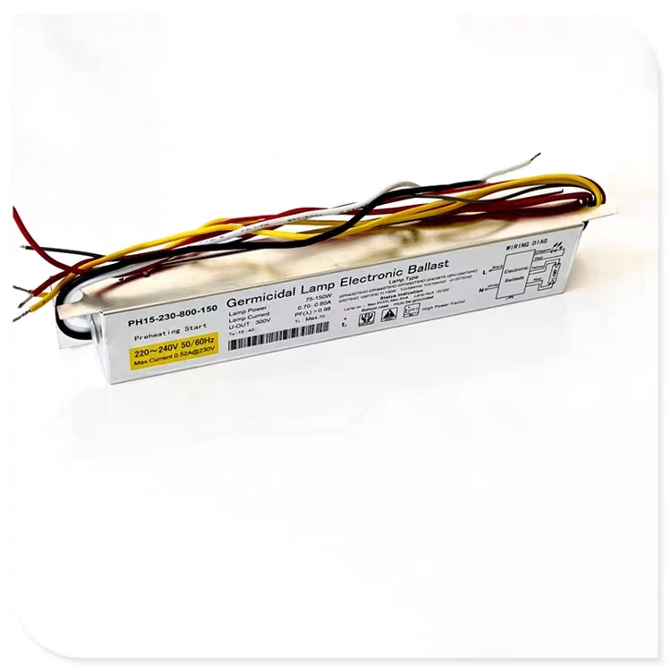 

PH15-230-800-150 75-155W UV lamp matching ballast rectifier