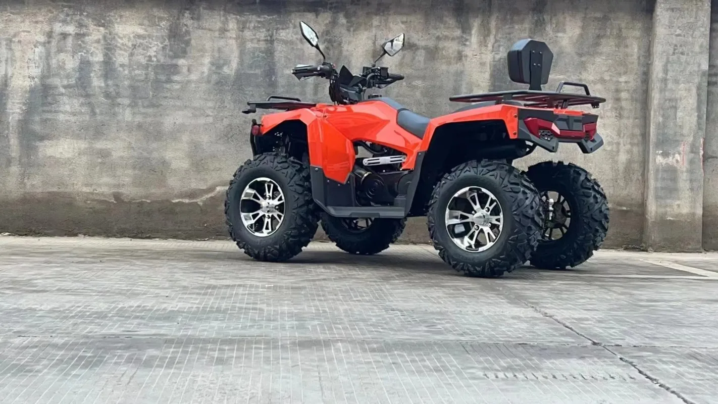 Customization New 300cc Automatic 2WD ATV Quad Bike Electric Start 1000cc 4x4 Shaft Drive Steel 280KG Load Capacity