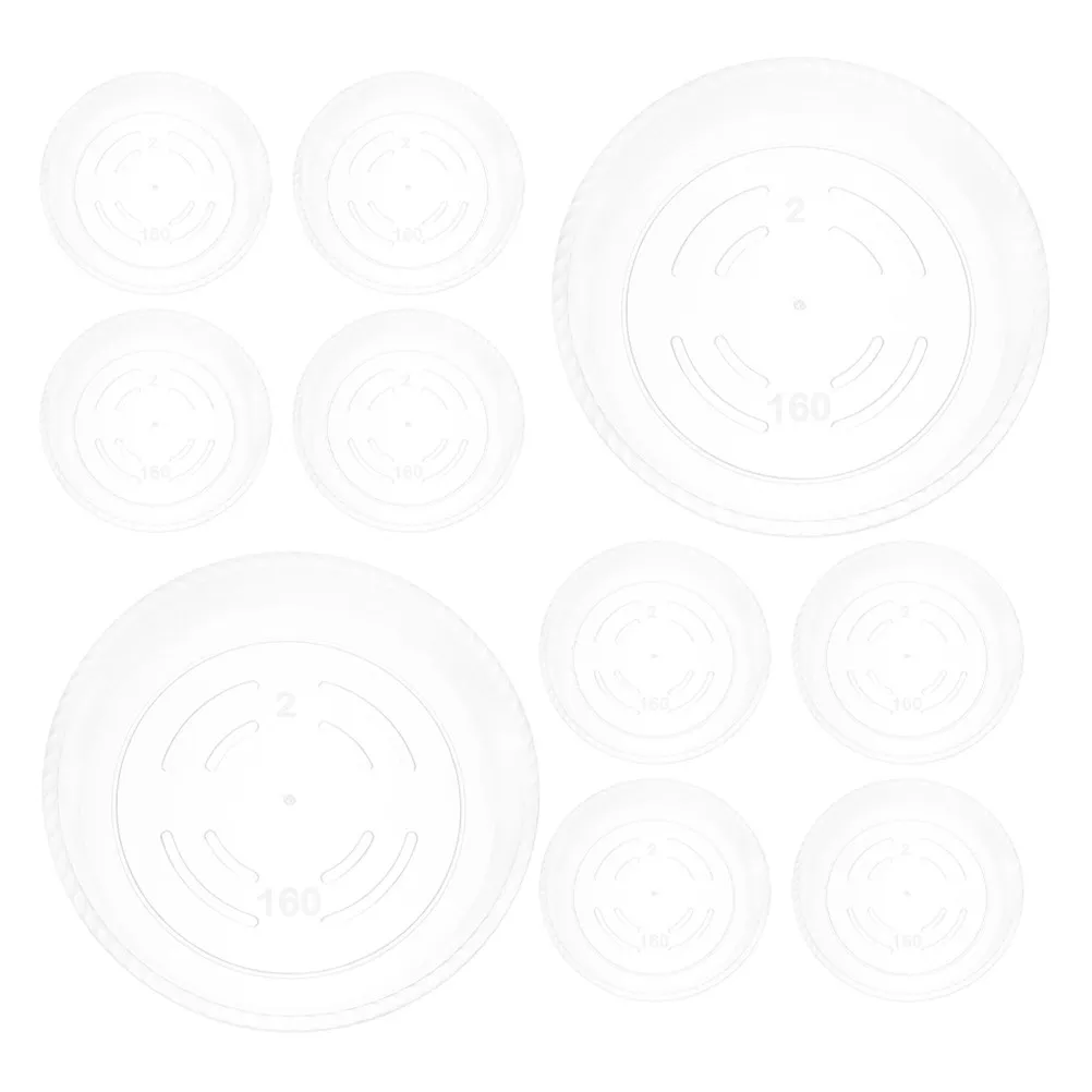 10 pcs Plant Tray Drip Flower Pot Water Planter Saucer Halloween Christmas New Year Plant Pot Water Tray Plant Pot Saucers