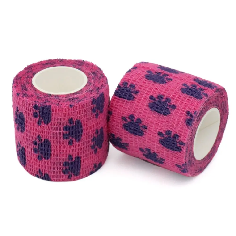 Elastoplast Animal Pattern Bandage Non-woven Colorful Finger Bandage Self-adhesive Cartoon Breathable