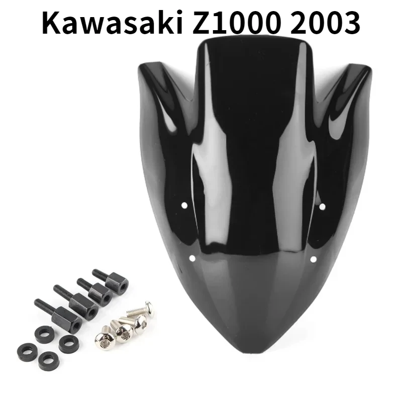 

Kawasaki motorcycle suitable for Ninja Z1000 2003 2004 2005 2006 Z 1000 dual bubble windshield deflector protector