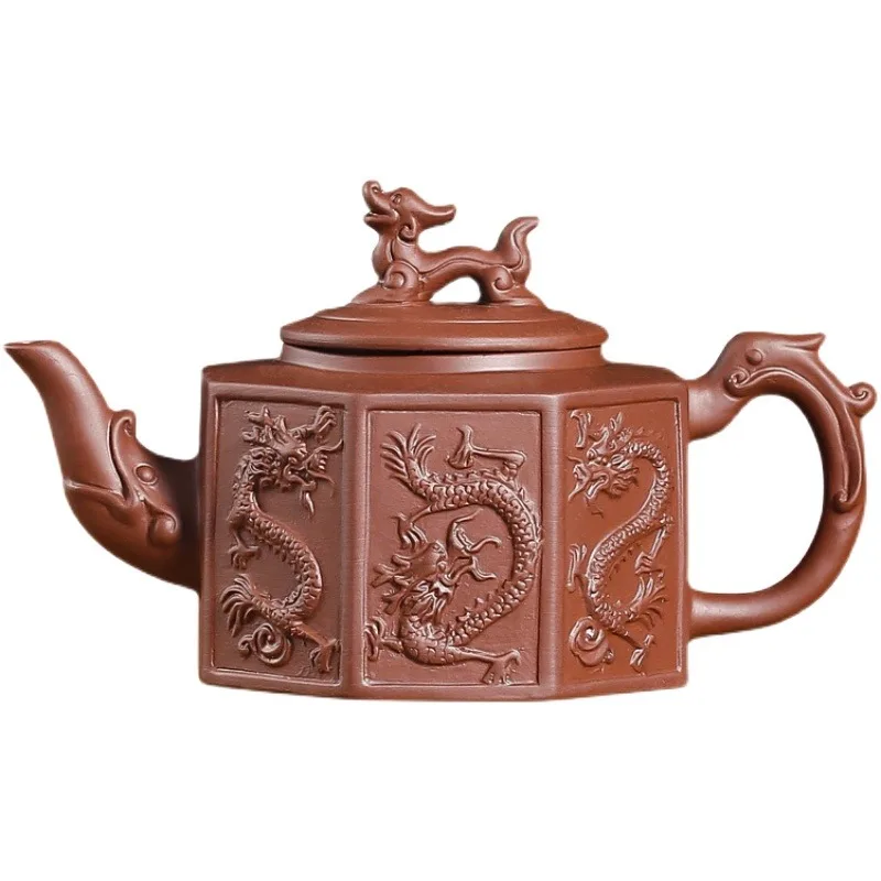 

Purple Clay Zhuni Tea Pot Large Capacity Chinese Tea Pot Brewing Tea Pot Large Household Zisha Single Pot Kung Fu Tea Set