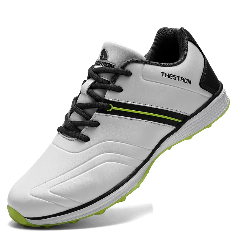 

Men Luxury Golf Shoes Light Weight Golf Sneakers Outdoor Walking Footwears