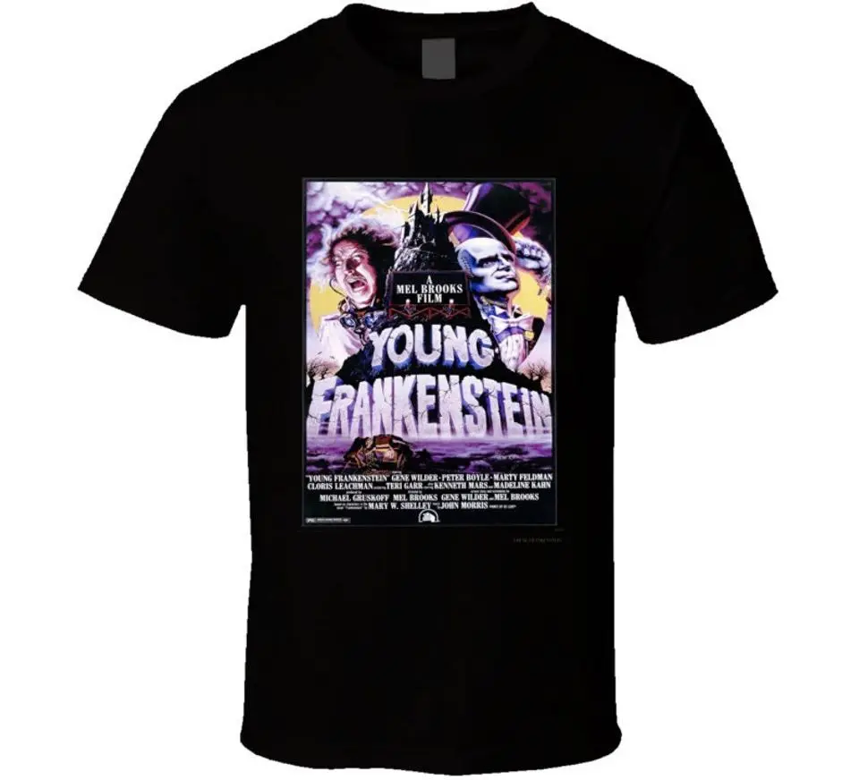 Young Frankenstein Comedy Horror Classic Halloween Movie Poster T Shirt