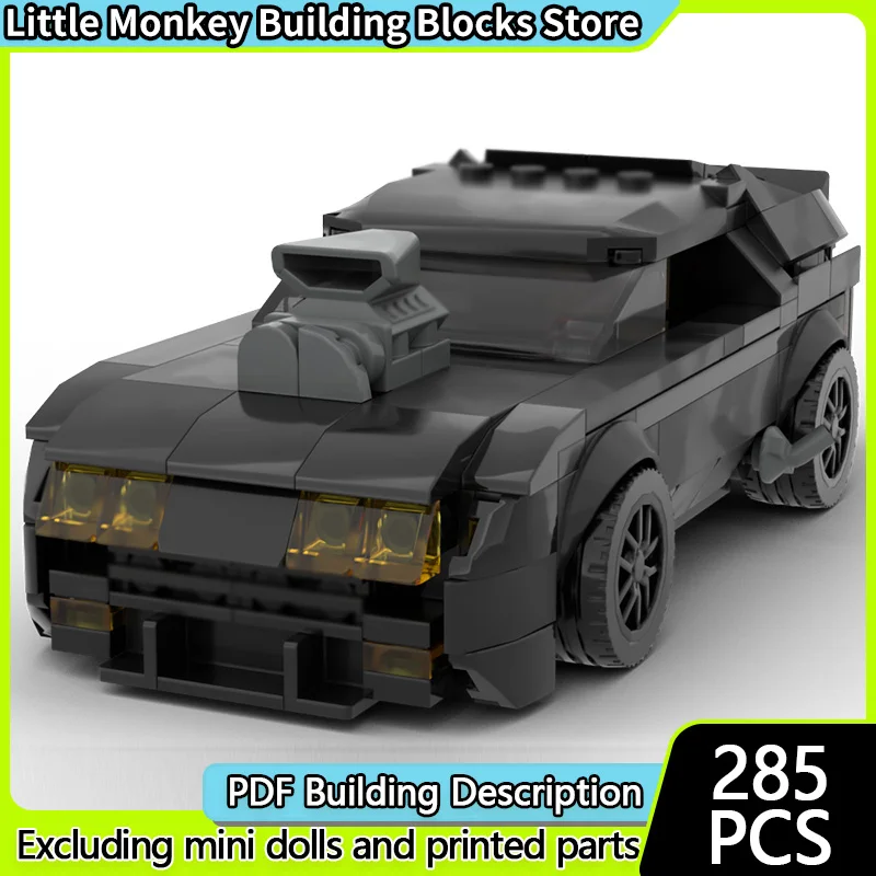 

Popular Movie Model MOC Building Bricks Classic Modified Car Modular Technology Children Holiday Gifts Assemble Toys Suit