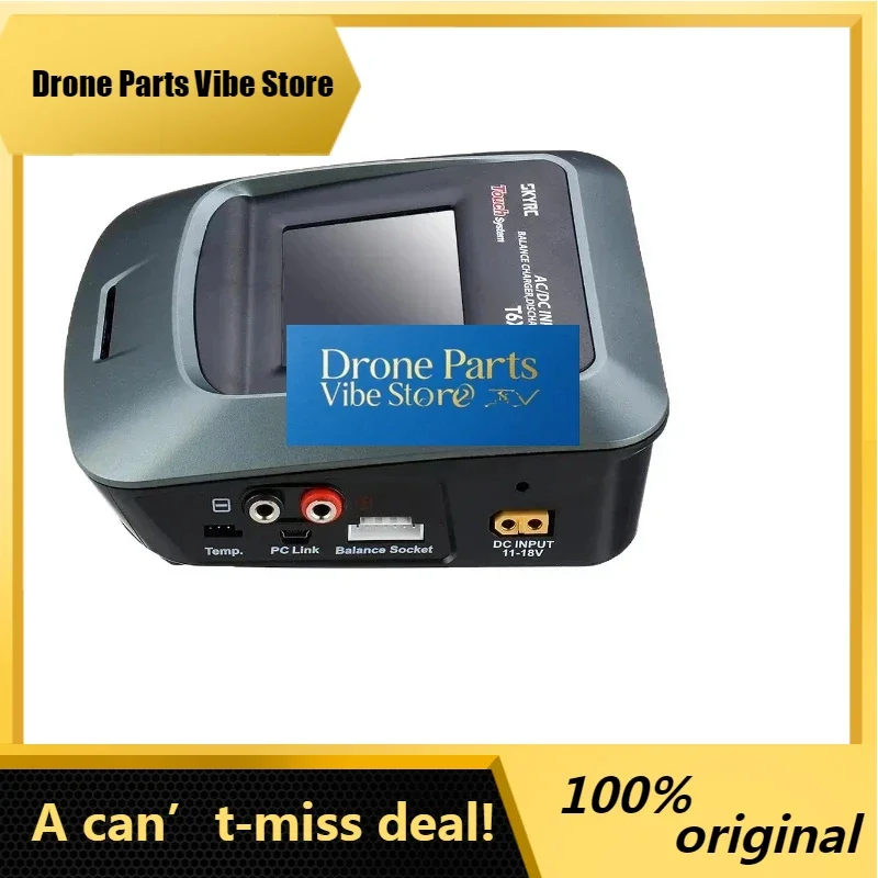 

DronePSKYRC T6X80 80W 8A AC/DC LCD Touch Screen Battery Charger Balance FPV Charger For FPV Racing Drone RC Quadcopter RC Parts