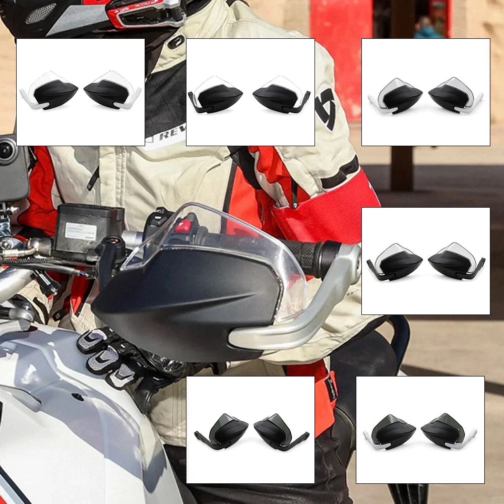 

Motorcycle Accessories Hand Guards Handle Protector Handguard Handlebar Aluminum For Ducati Desert X DesertX Rally 2022-2025