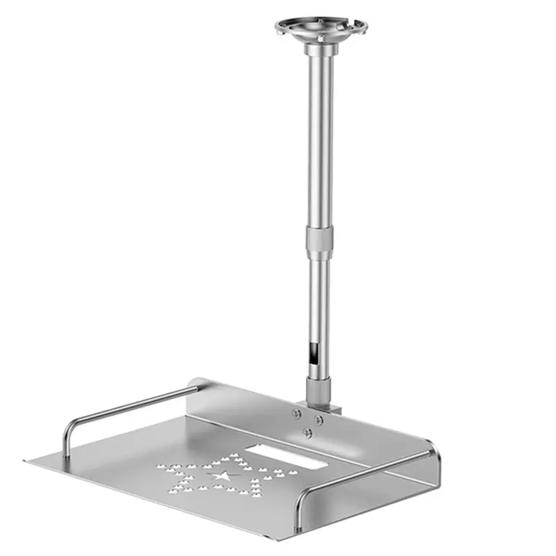 b04b-ceiling-mount-with-adjustable-height-tray-for-projector-camera-holder-shelf-ceiling-mount-for-projector-camera-with-tray