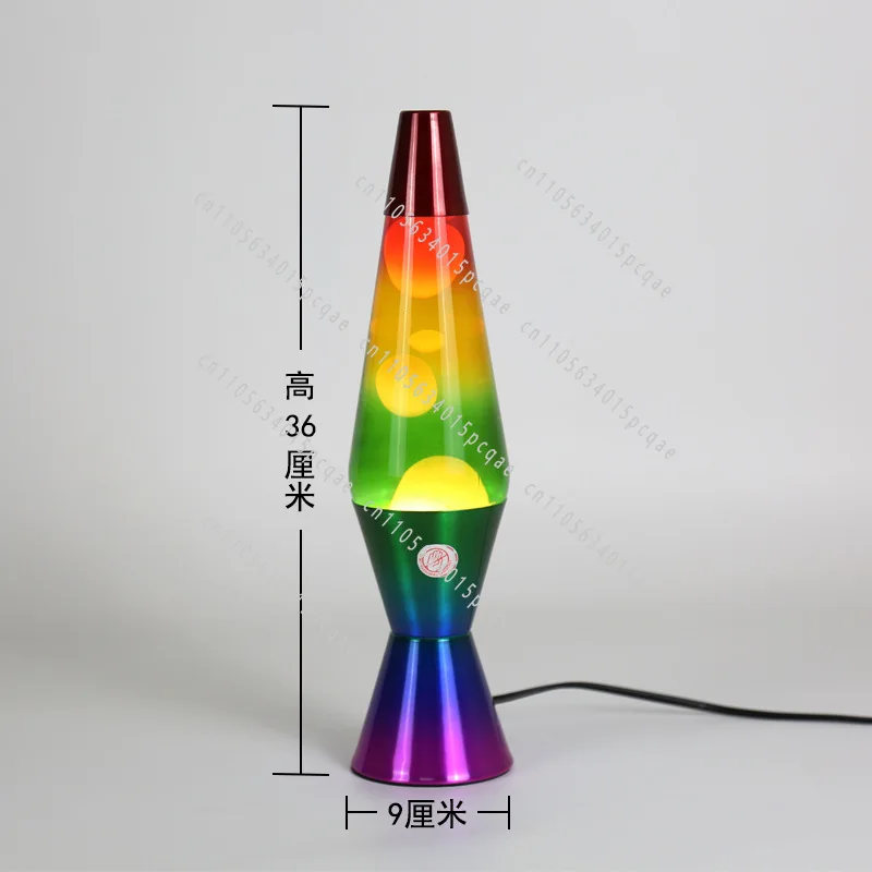 Volcano Lava Lamp Cone Wax Jellyfish Home Creative Night Living Room Atmosphere Lamp