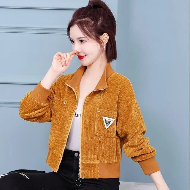 Snow Neil Jacket Short Jacket Women's New Casual Versatile Women's Baseball Jacket Top Trend