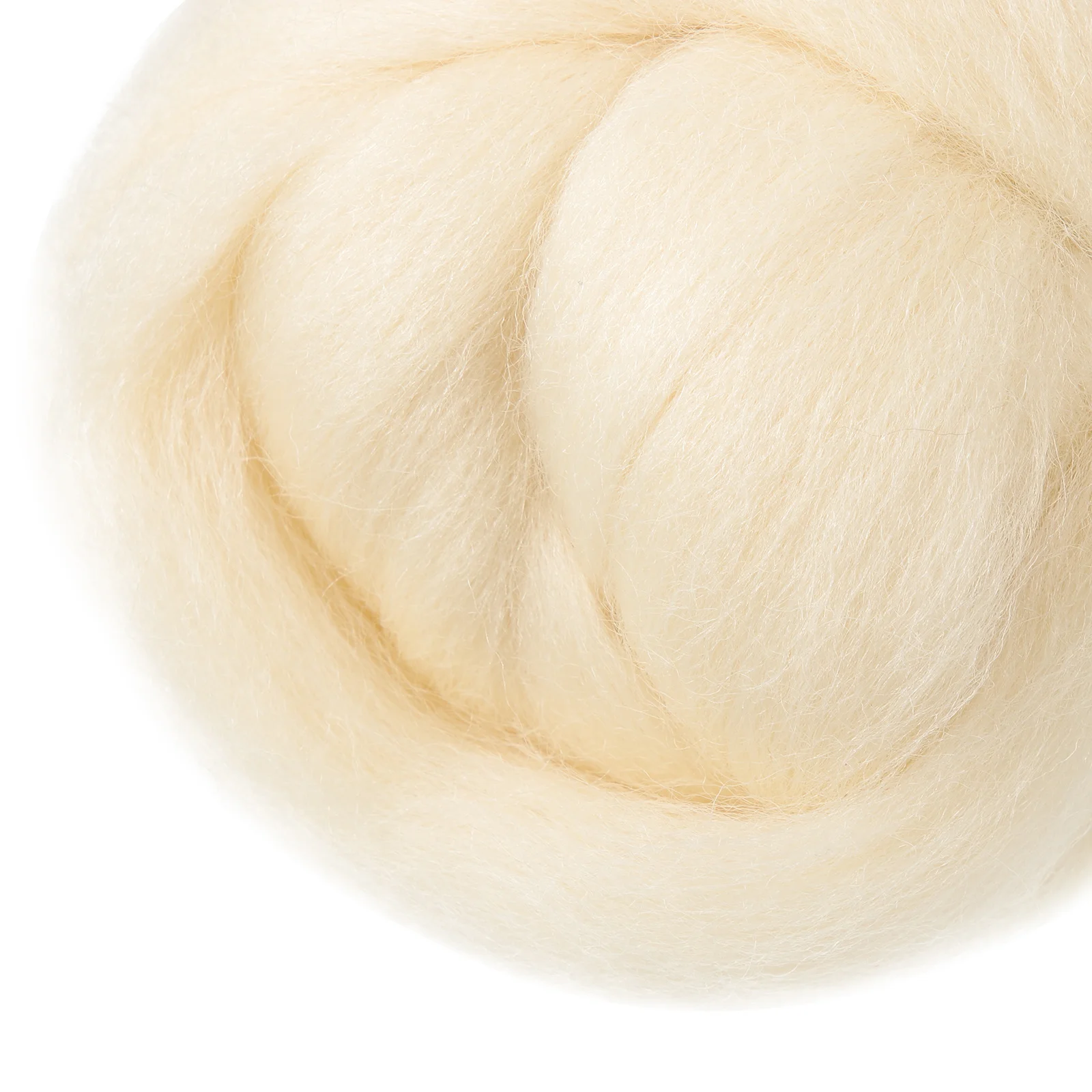 

1 Roll Roving Wool Smooth Fleece For Diy Craft Needle Felting Supplies Adults Handmade Projects Wool Roving Felting