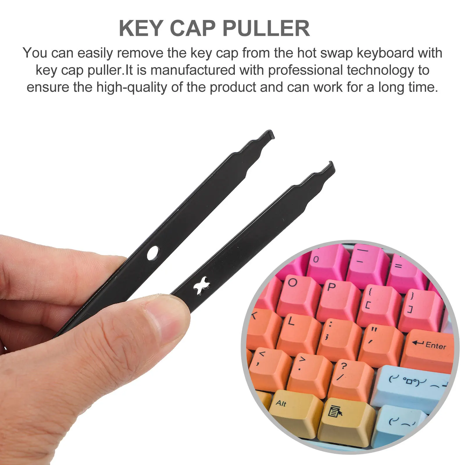 1Set Mechanical Keyboard Kit Switch Puller Remover Keycaps Cleaner Lube Brush Tweezers Tool for Repair Upgrade Maintenance