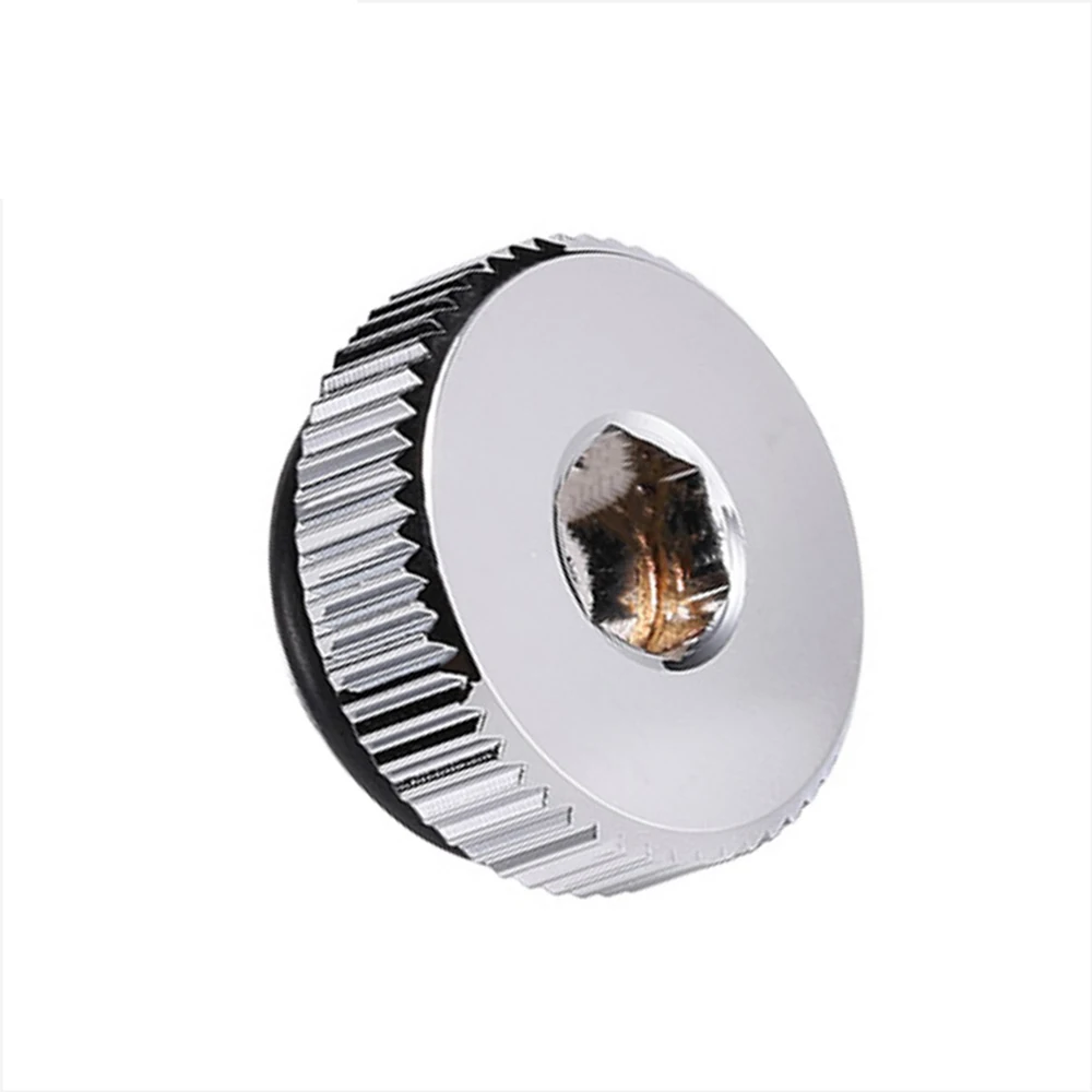 Shyrrik 1pcs G1/4' Inner Hexagon Water Stop Sealing Lock Connection Use for 6MM Hex Wrench Computer Acessories Fitting End Plug