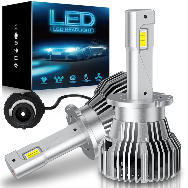 

2 шт., 200 Вт 250 000 Lm D4S Led D2R D2S ксеноновые фары Led Canbus для автомобильных лампочек фары D4R Hid Suite Xeon Замена фар