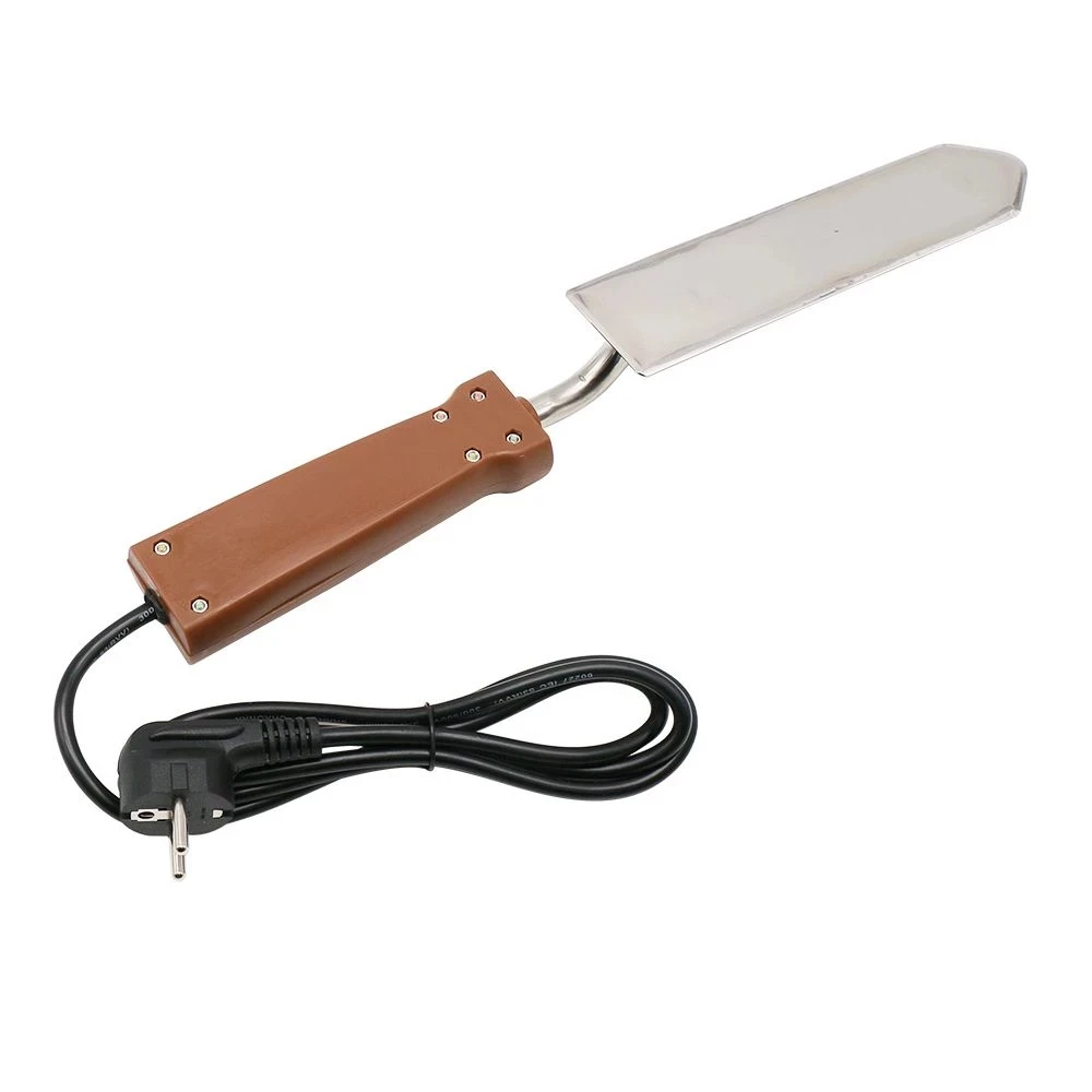 1 pçs controle de temperatura faca de mel de corte elétrico 220v 140-160 graus celsius aquecimento rápido extrator de mel ferramenta de mel