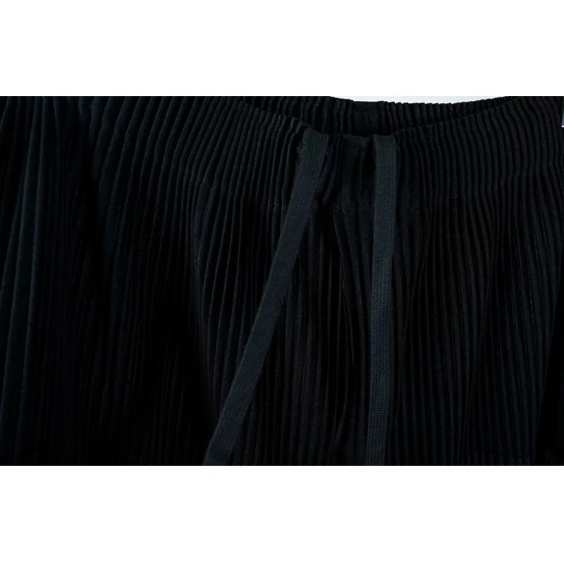 مياكي مطوي الرجال السراويل HP سلسلة 2025 خريف جديد عادية سليم تنوعا السراويل شخصية الرجال الملابس موضة بنطلون #4