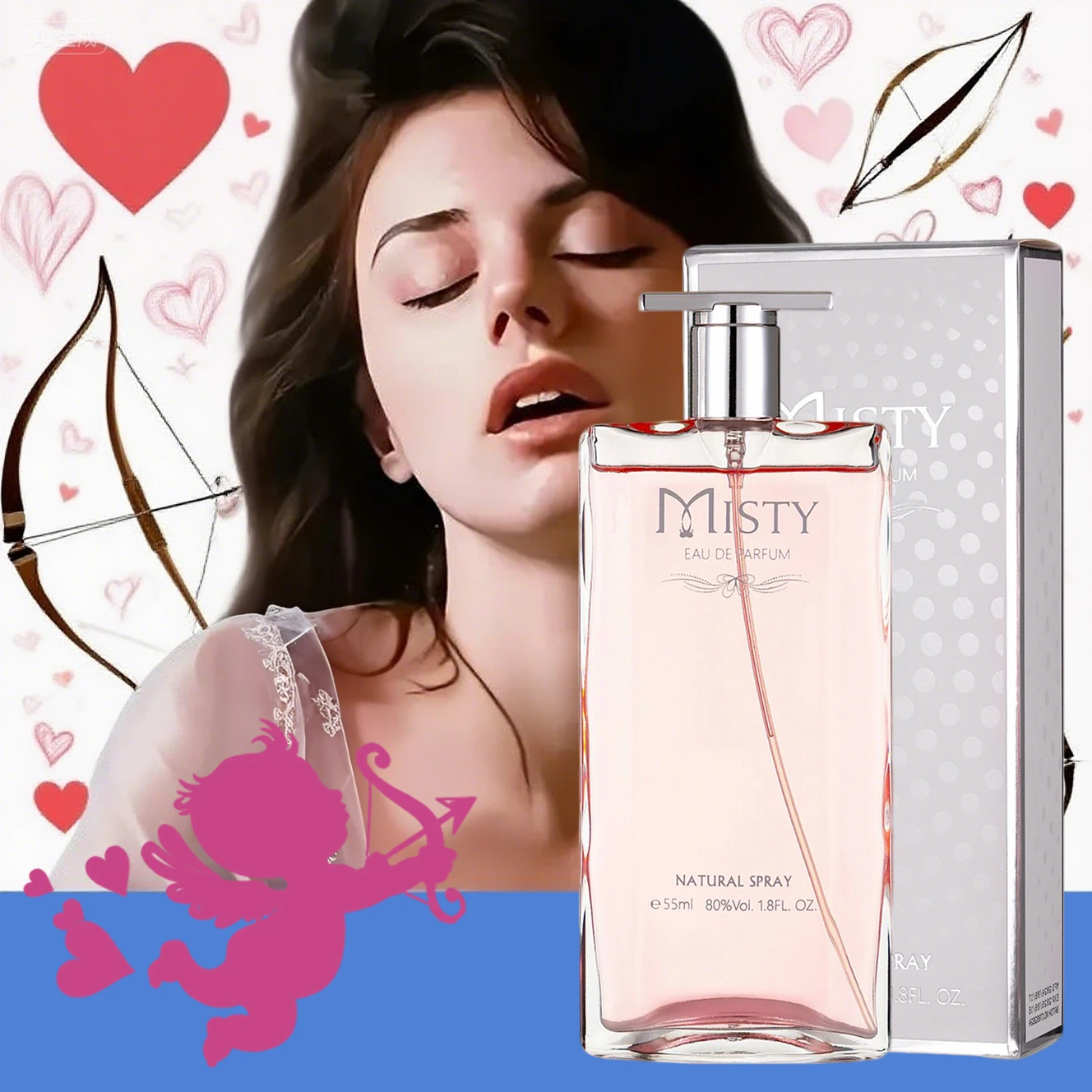 

Women's Perfume Spray 55ML, 1.8oz Floral Sandalwood Vanilla Scent, Long Lasting Natural Fresh, Dating Party Daily, Birthday Gift