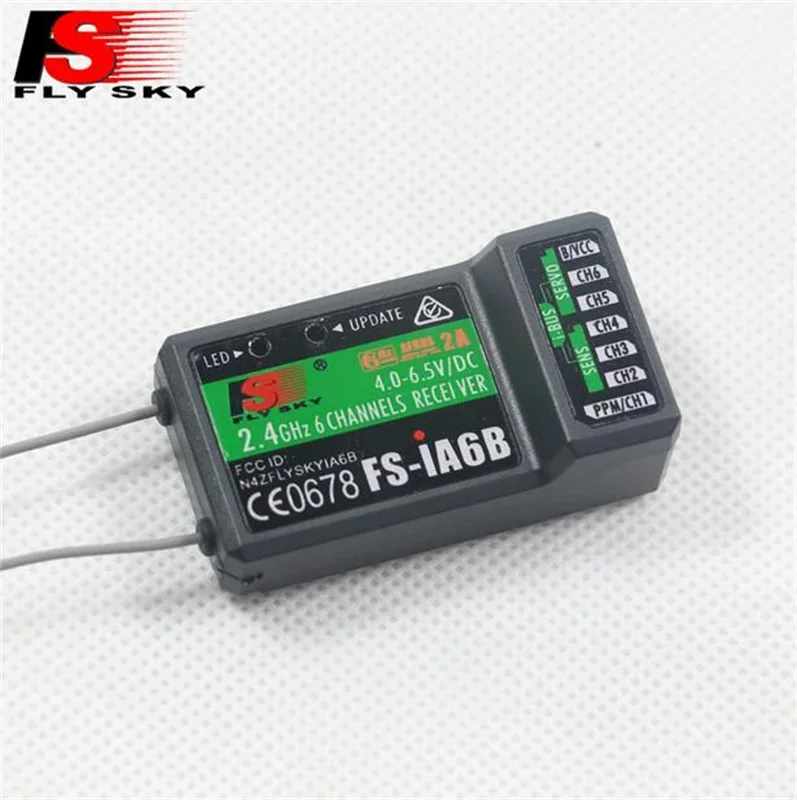 

Приемник Flysky FS-iA6B FS-iA6 2.4G PPM с IBus для радиоуправляемых мультикоптеров