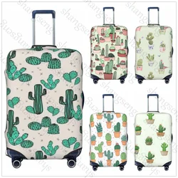 Cactus cartoon plant Thicken Luggage Cover Elasticity Trolley dust cover Suitcase Protection Cover Suitcase Case