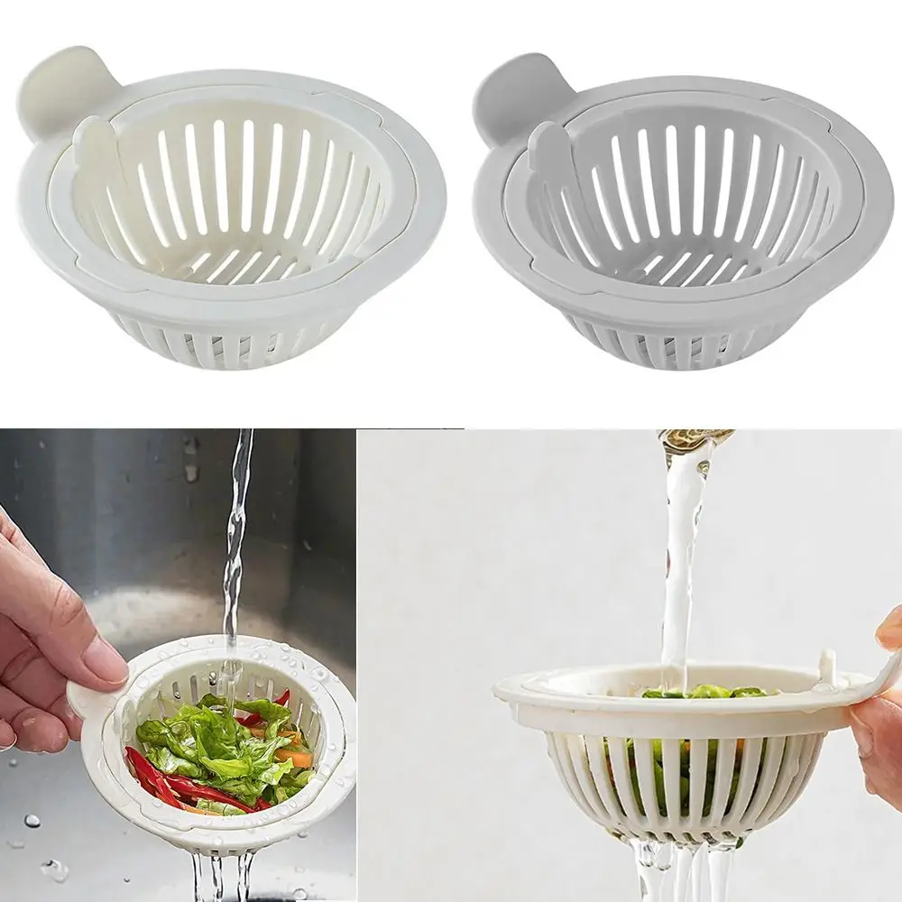 جديد العالمي بالوعة تصفية سميكة مصفاة حوض بلاستيكية دائم المطبخ استنزاف سلة المطبخ القمامة #4