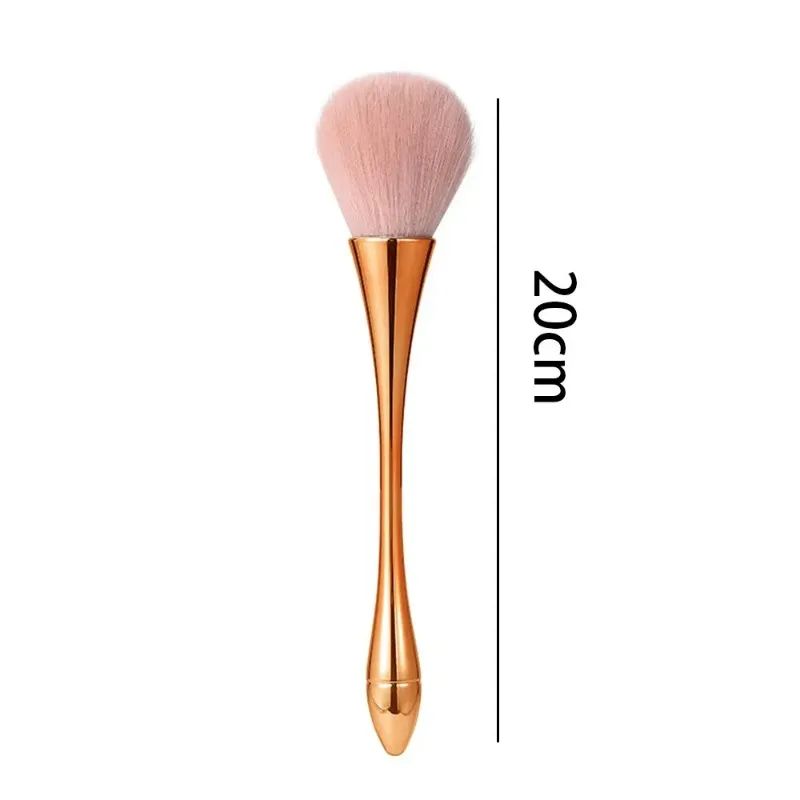 فرشاة مكياج احترافية لبودرة أحمر الخدود باللون الذهبي الوردي، فرشاة مكياج كبيرة لمستحضرات التجميل للوجه، أداة مكياج كونت بروشا كولوريتي #6