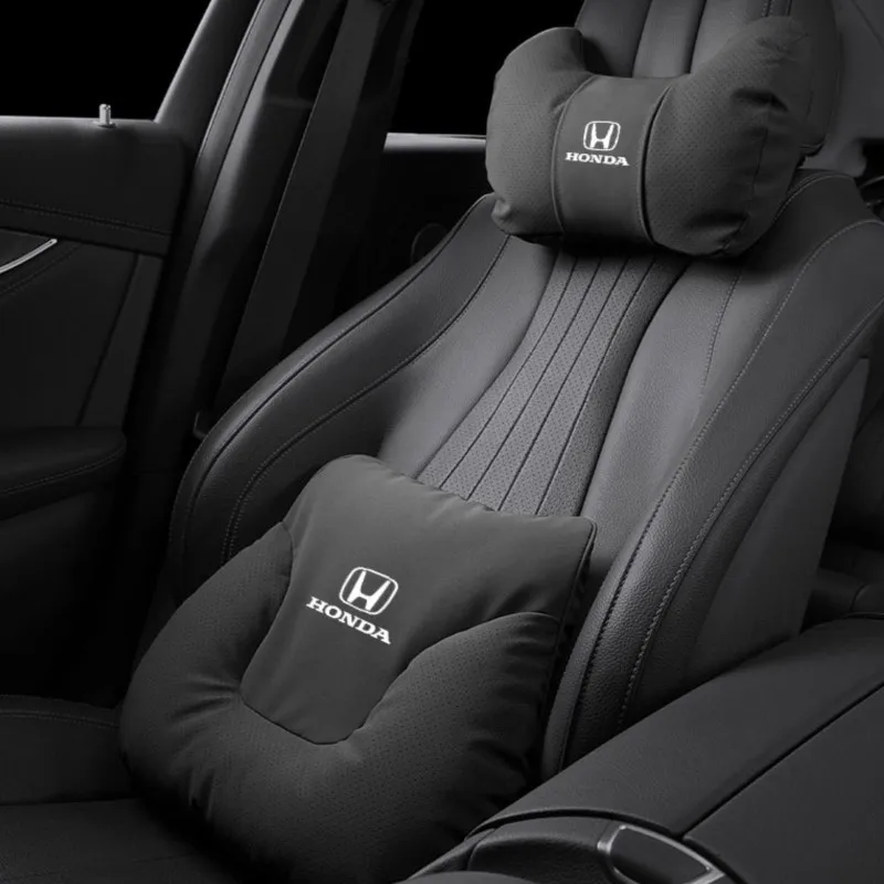 

Подушка для автомобильного сиденья, поясничная поддержка, подголовник, поясная подушка, аксессуары для Honda Civic Accord Jazz Fit CRV Odyssey City Pilot