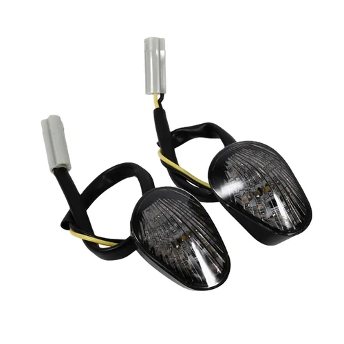 Imagen 1 del producto Adecuado para Yamaha YZF R15 R25 R3 R1 R6 R6S luces de dirección de adaptación LED de señal de giro delantera