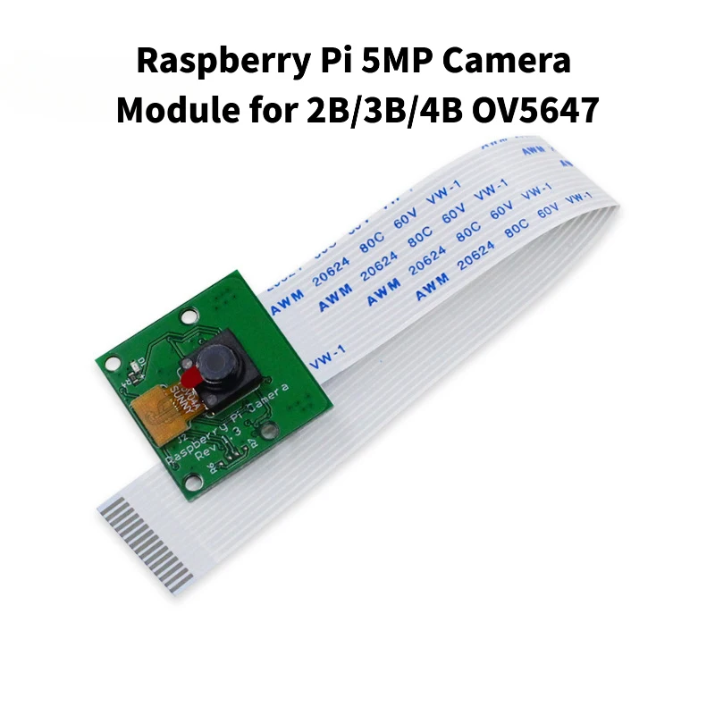 Raspberry Pi 5MP Camera Module for 2B/3B/4B OV5647