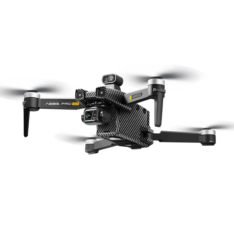 طائرة بدون طيار احترافية AE86 PRO Max + مع كاميرا 8K HD 3 محاور Gimbal للتصوير الجوي وتجنب العوائق FPV GPS Dron RC Quadcopter