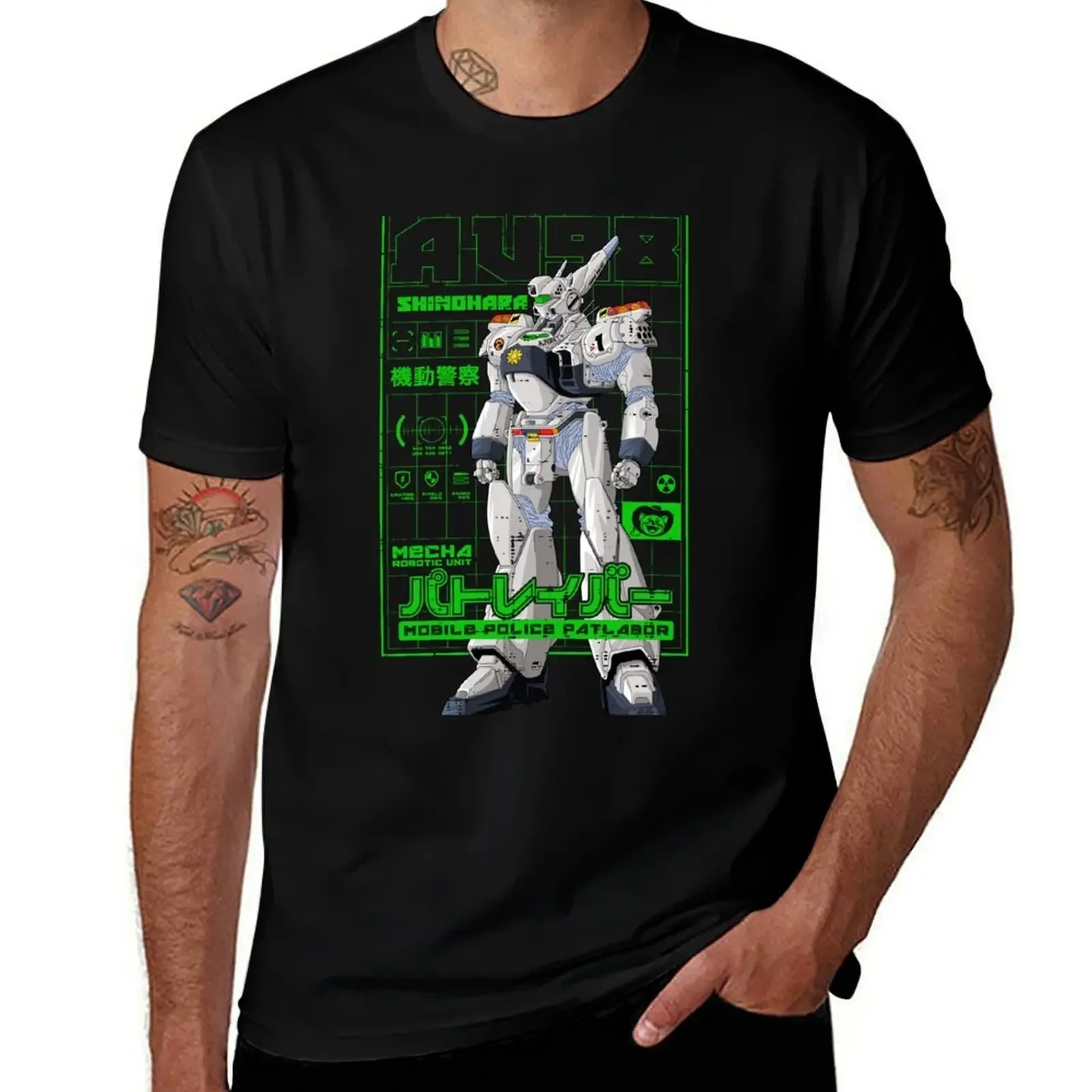 

Copy of Patlabor T-Shirt quick drying Funny t-shirt anime t shirts boys animal print clothing for men
