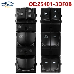 New 25401-3DF0B 254013DF0B Door Power Window Mirror Switch for Nissan Juke Altima Tiida Sylphy X-Trail Qashqai Rogue 2010-