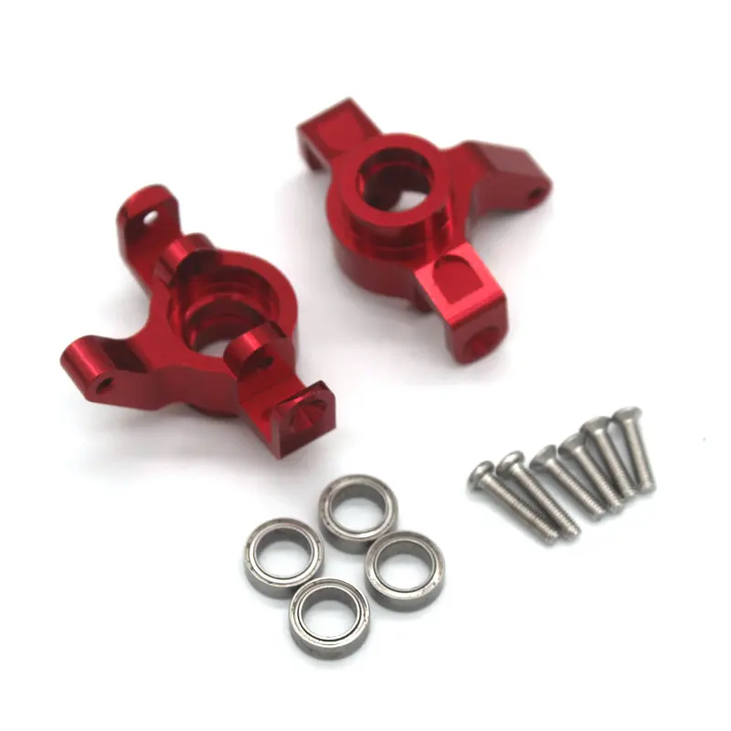 MJX 1/14 14301 14302 14303 RC Auto Metall Lenkung Tasse Oberen Unteren Schwinge Set Shock Tower Halterung Körper Post Upgrade Teile – Detail 7