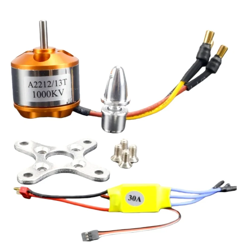 XXD A2212 930KV 1000KV 1400KV 2200KV 2450KV Bürstenloser Motor mit 30A bürstenlosem ESC-Motordrehzahlregler für RC FPV Drohne