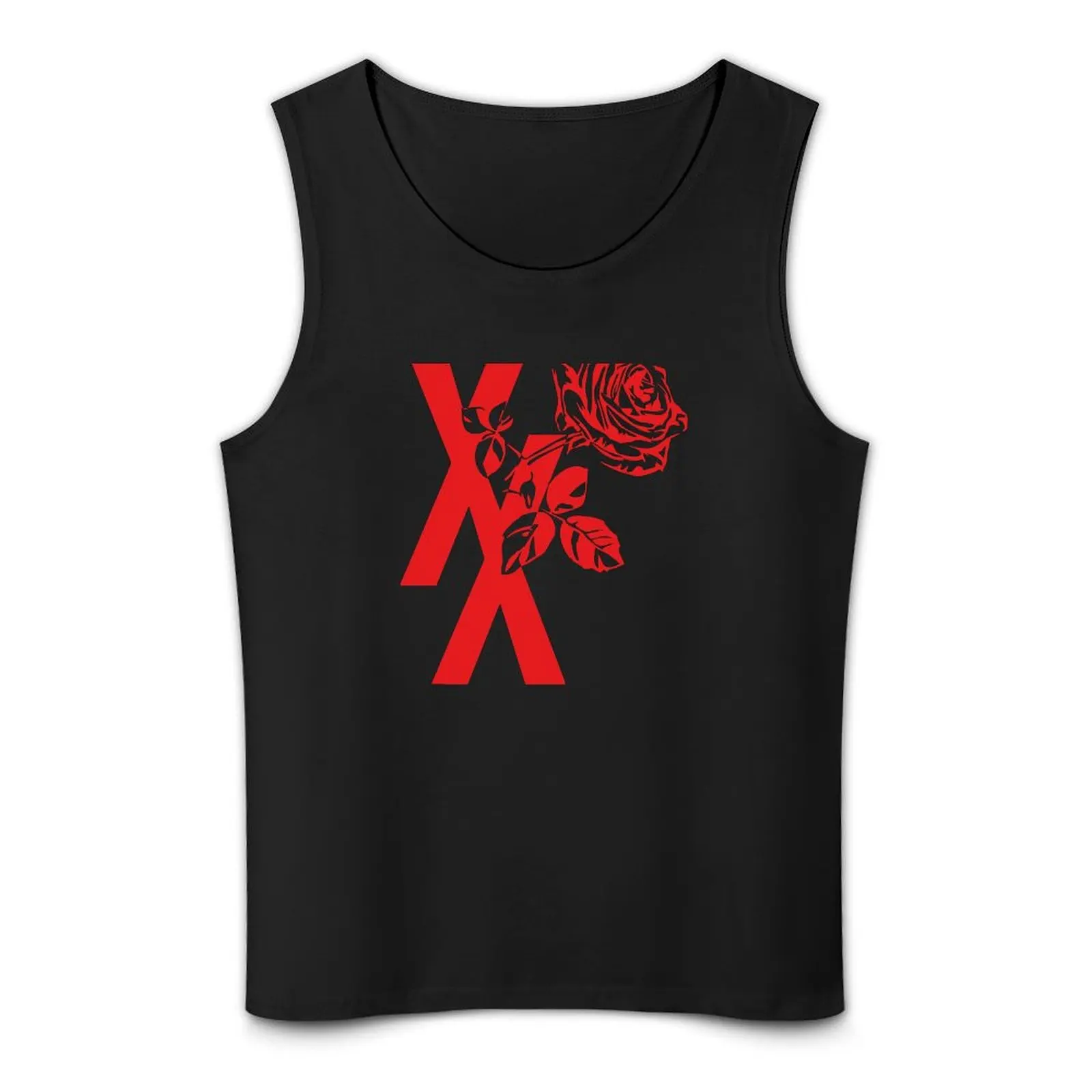 mgk-xx czerwony Tank Top t-shirt do kulturystyki szybkoschnący t-shirt