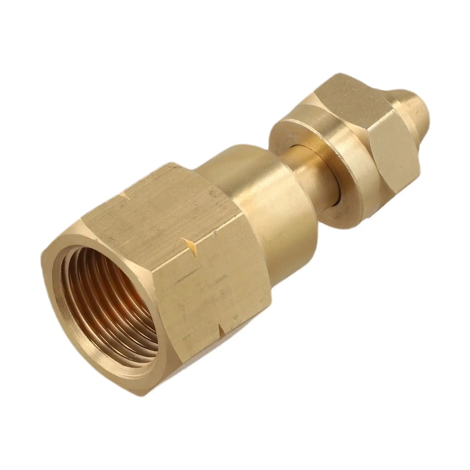Acetylene Cylinder to Regulator Adapters for CGA 200 CGA 300 CGA 510 CGA 520 Brass Construction for Secure Connections