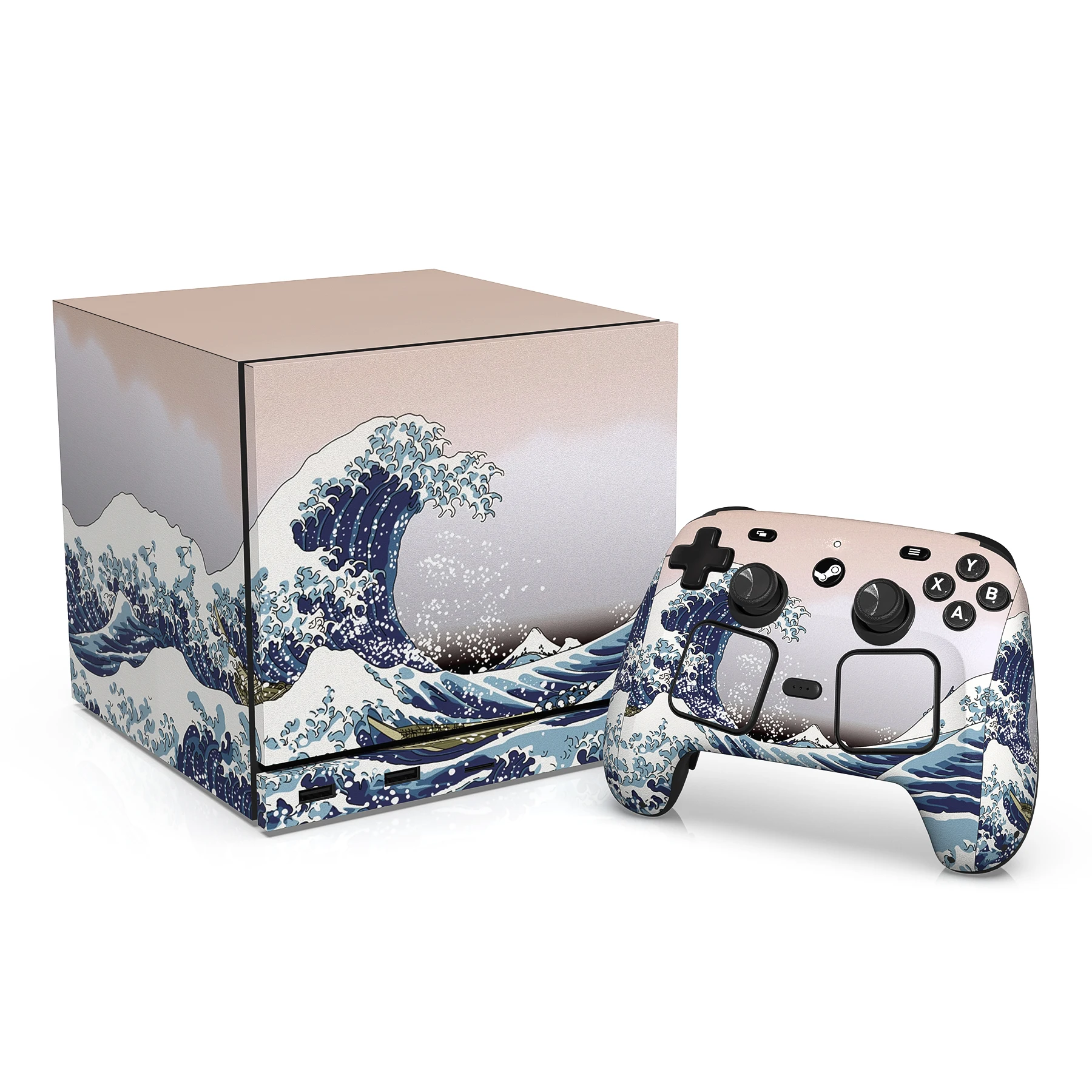 Gaming Console Controller - PlayVital Ochronne Naklejki na Konsolę Steam