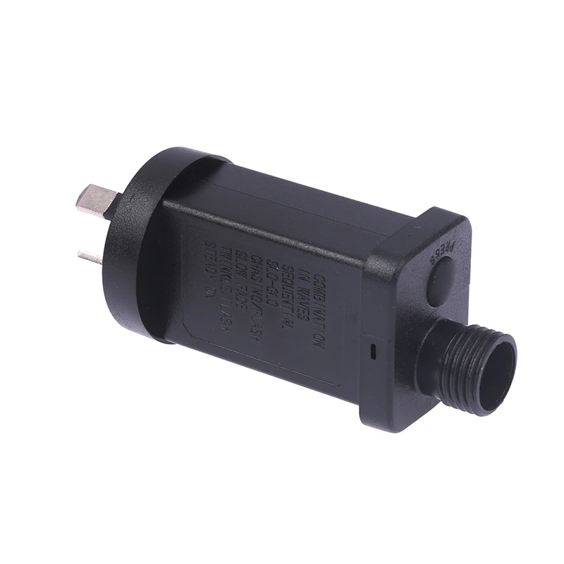 Adaptador de interruptor de enchufe AU, iluminación láser a prueba de agua IP44, fuente de alimentación europea, CA 220V a 31VDC 6W, 8 funciones,