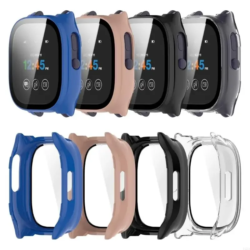 

Scratchproof Case with Tempered Glass Film for Watch 3 Protector Cover 45BD